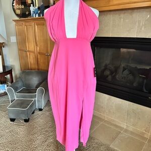 Lulu's Vibrant Pink Dress